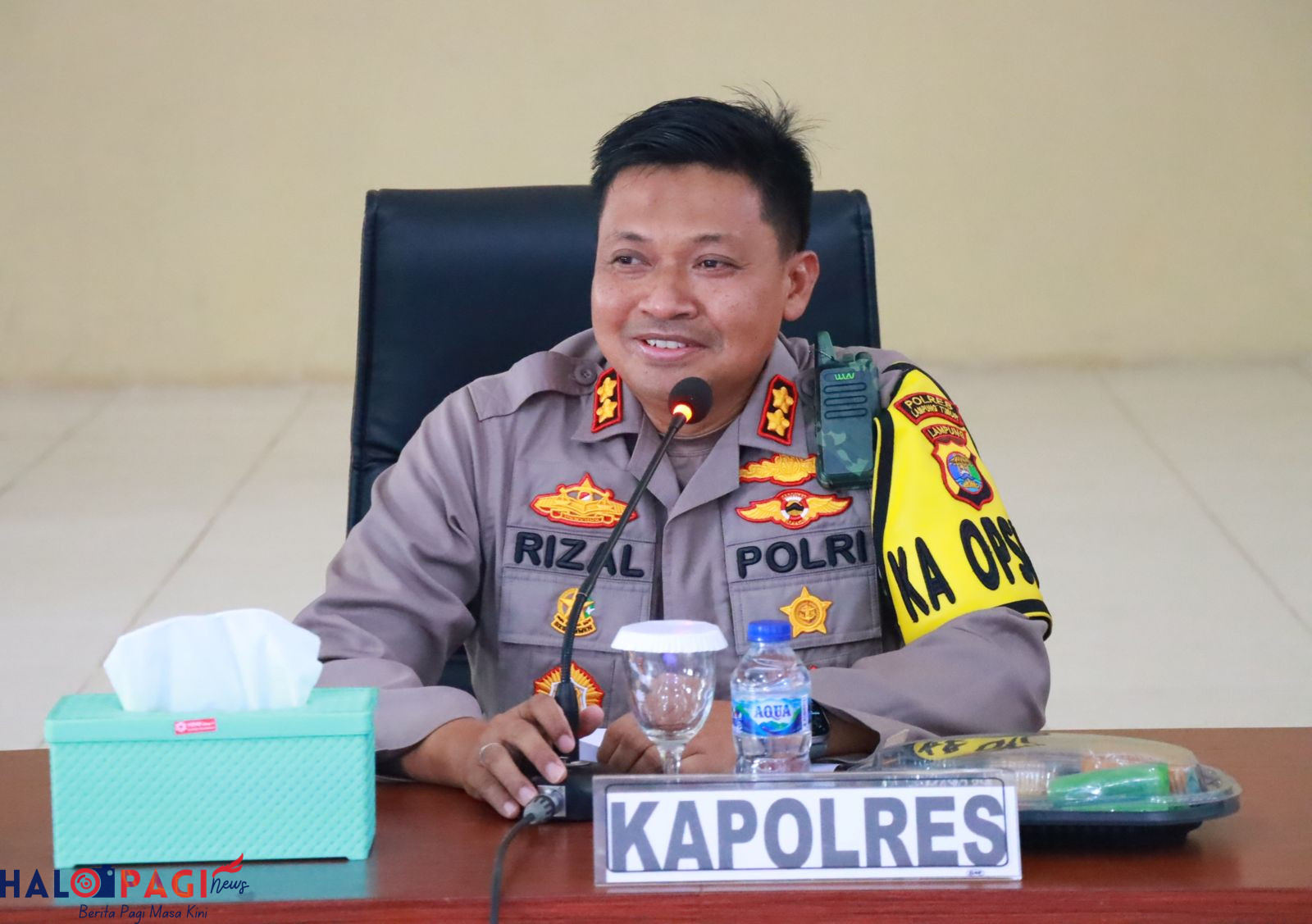 Polres Lampung Timur Gelar Lat Pra Ops Mantab Brata Krakatau